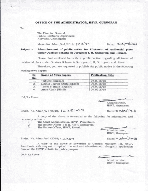 Hsvp Oustees Application Form