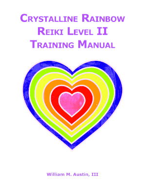 Rainbow Reiki Manual PDF  Form