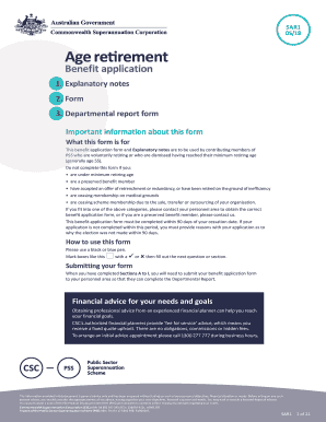  Age Retirement Benefit Application Age Retirement Benefit Application 2018