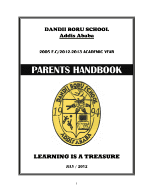 Dandii Boru School  Form