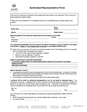  REGAPP 0130 121117 Auth Rep Form for Appeals 2017