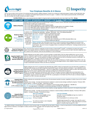 Employee Benefits Template Word  Form