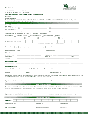 Al Arafah Islami Bank Rtgs Form