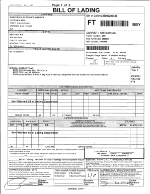 Robinson Contract Addendum and Carrier Load Confirmation #256525252  Form