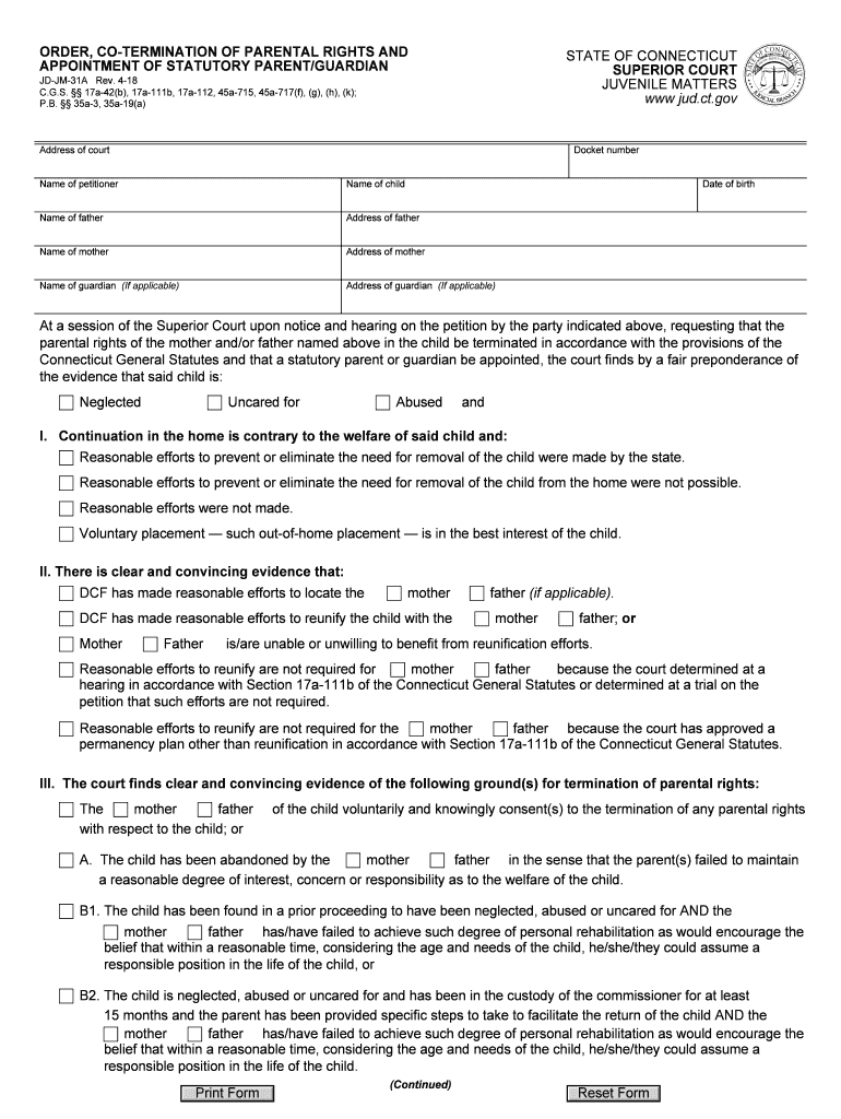  and Appointment Parent Printable 2018-2024