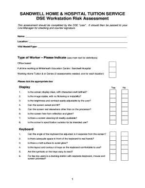 Dse Eye Test Form