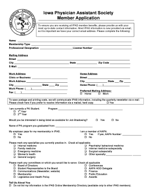 Membership Appl DOC  Form