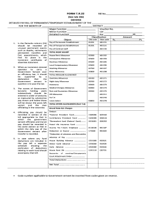 Tr 22 Form