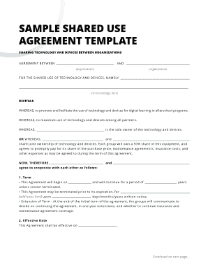 Bet Contract Template  Form