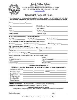 Campus Security Report Frank Phillips College Annual Security  Form