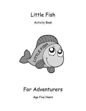 Little Fish Activity Book PDF  Form