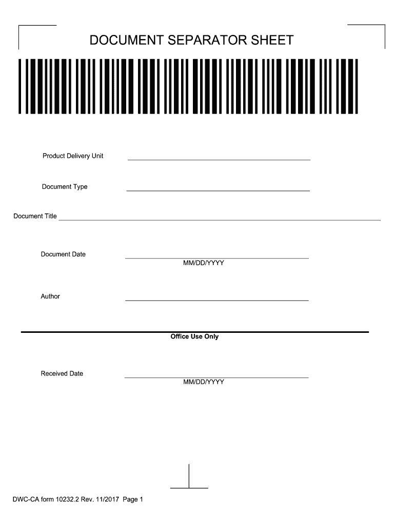  Separator Sheet 2017-2024