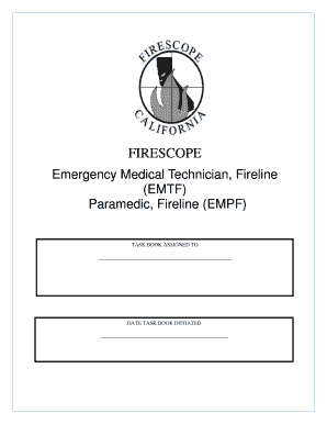 Emergency Medical Technician, Fireline  Form