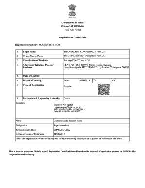 Gst Reg 06  Form