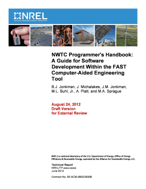 Nwtc Programmer&#039;s Handbook  Form