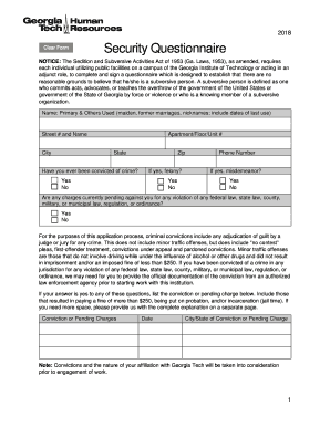  New Hire Documents Georgia Tech Human Resources 2018-2024