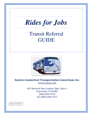 Ectc Rides for Jobs  Form