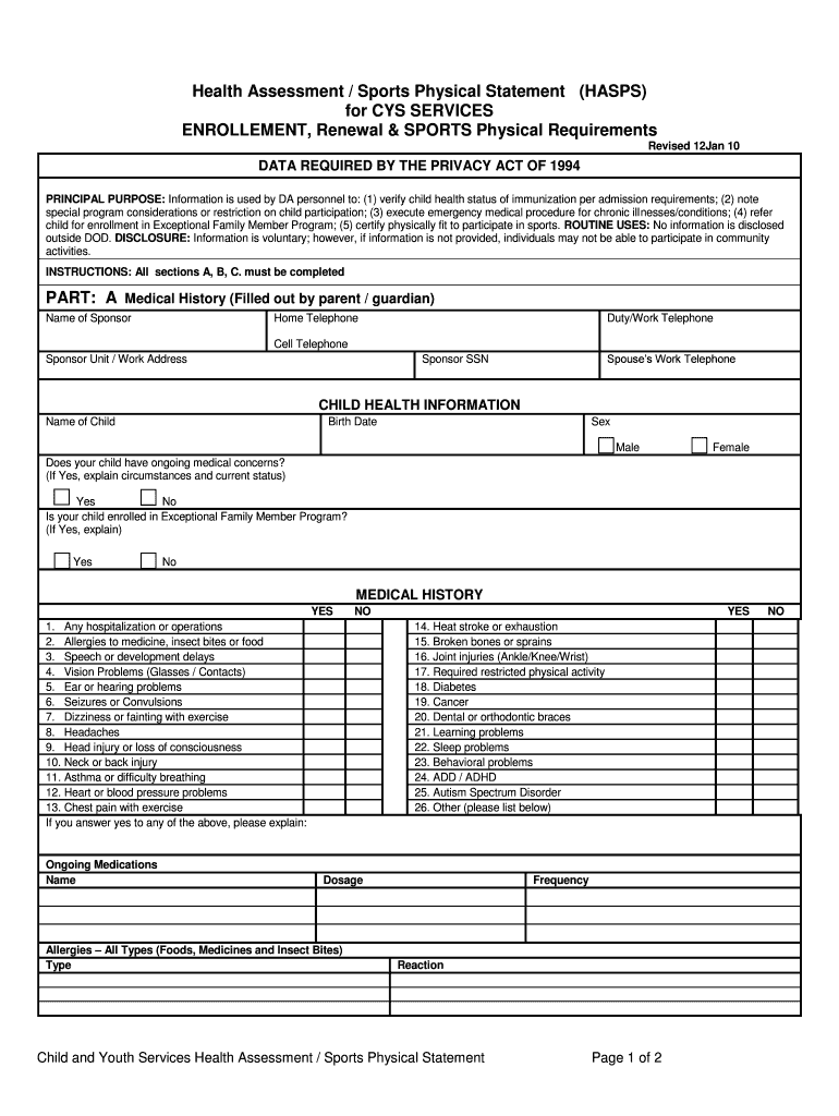  Da Form 7725 2010-2024