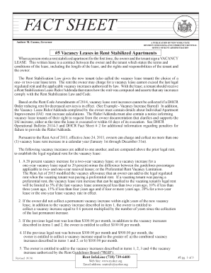 Fact Sheet Five  Form