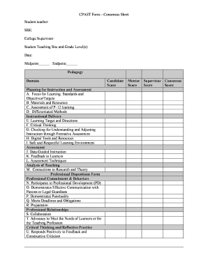 Cpast  Form