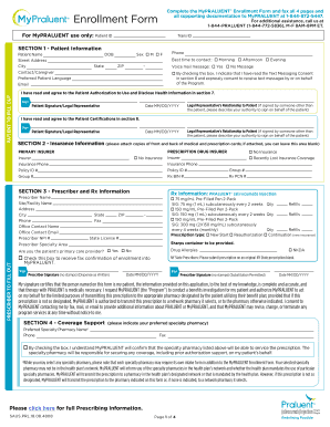  Patient Assistance Program Enrollment Form