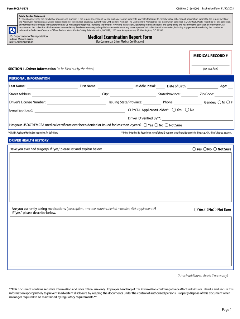 Get and Sign Mcsa 5875 2021 Form