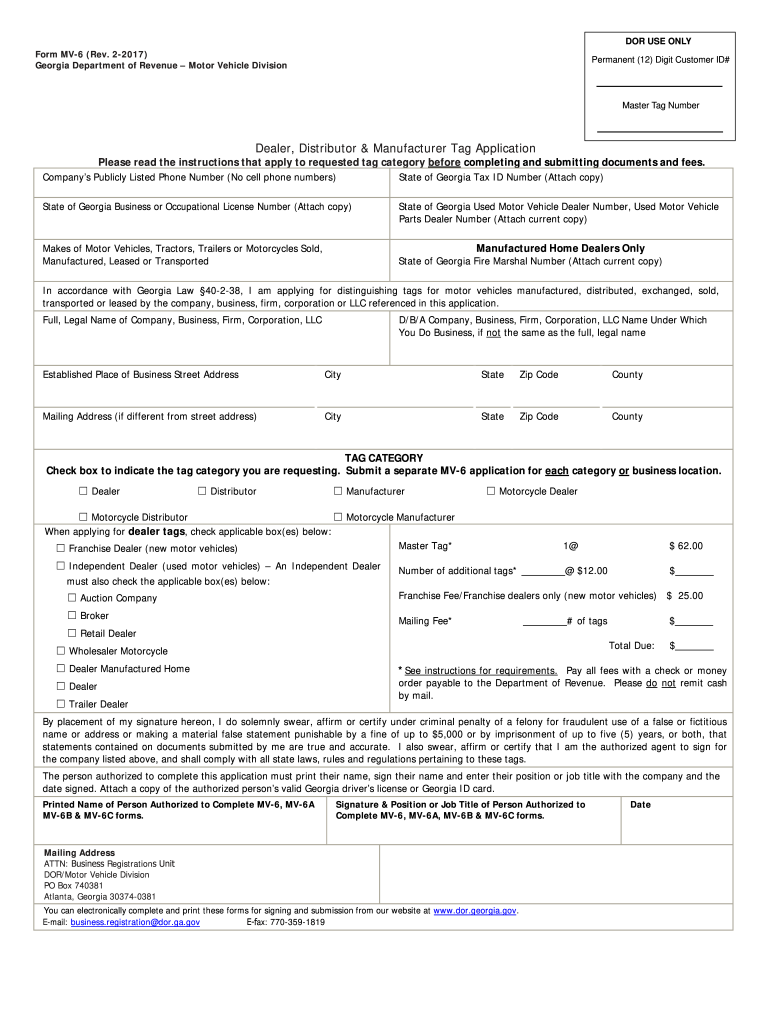  Mv 6 Form 2017-2024