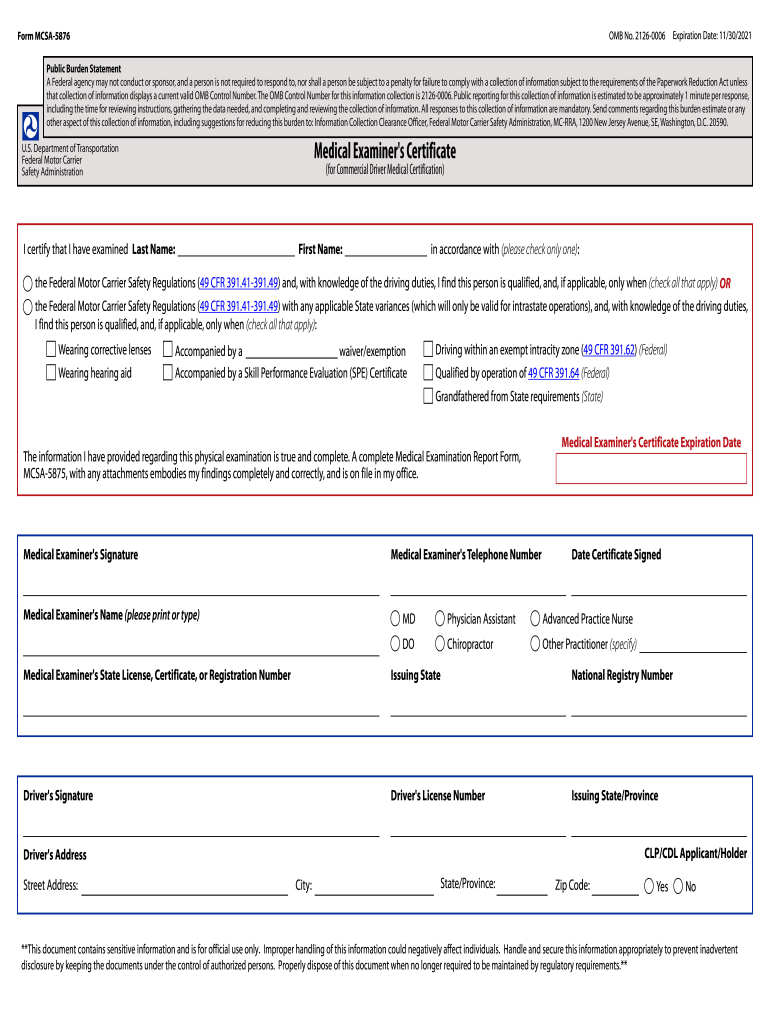  Mcsa 5876 2021-2024