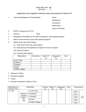 Form Gst Apl 03