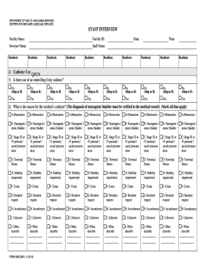 Cms 20051 Staff Interview  Form