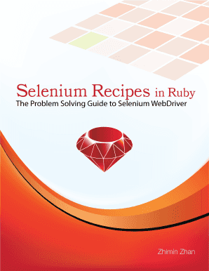 Selenium Recipes in Ruby Leanpub  Form