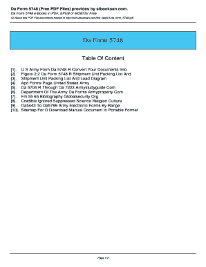 Da Form 5748 R Printable