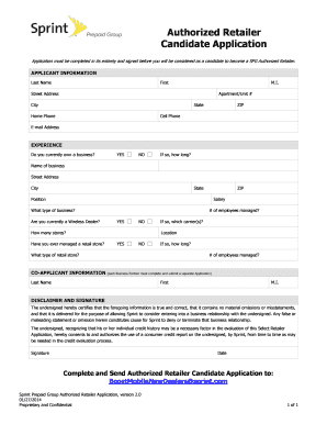 Boost Application  Form