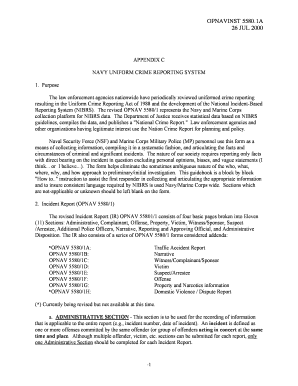 Opnav 5580 22 Form