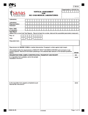 Sanas F 95 06 Vertical Assessment Document  Form