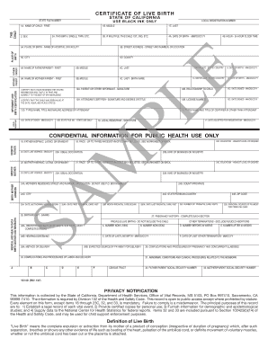 Local Birth Certificate Form 1a Philippines
