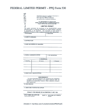 Ppq 530 Form