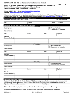 Dbpr Form Hr 5023 060