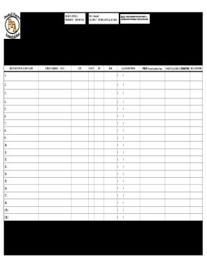 BPA Official Roster  Form