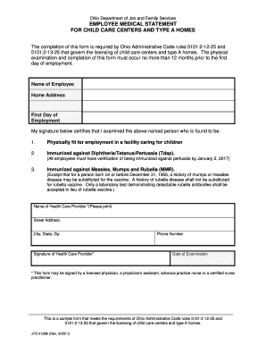 Ohio Rule 51012 12 25 Form