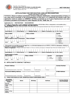 Hrvcb Application Form