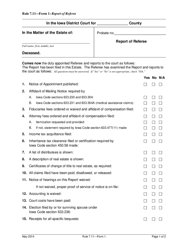 Rule 7 11 Form