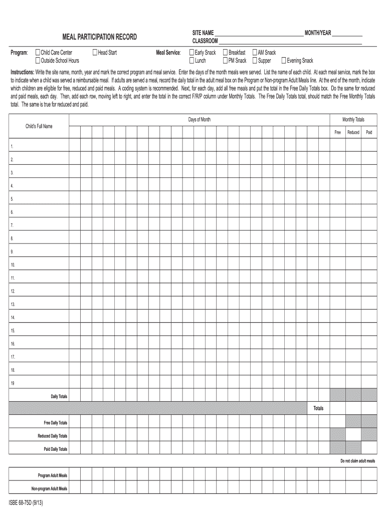 Isbe 68 75d  Form