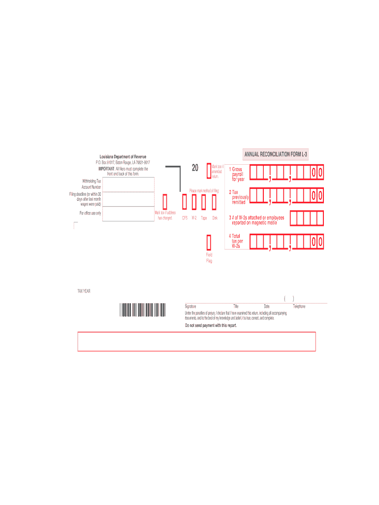 L3 Form