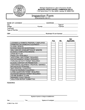 Lc690 3 DOC Michigan  Form