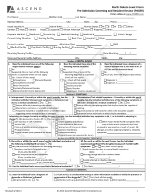 Nd Pasrr  Form