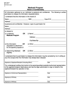 Bhsf Waiver  Form