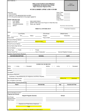 Ca Nisgp  Form