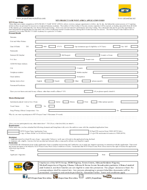 Mtn Development Project from  Form