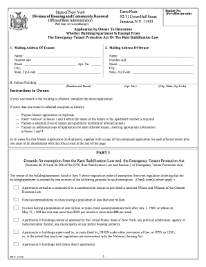 Dhcr Form Rs3